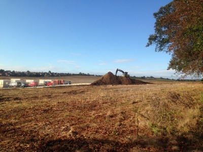The work starts - 09th October 2013